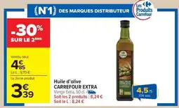 Carrefour Market Huile d'olive CARREFOUR EXTRA offre