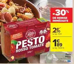 Carrefour Market Pesto POLLI Rosso Tomate offre