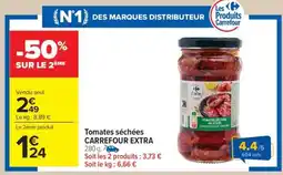 Carrefour Market Tomates séchées CARREFOUR EXTRA offre