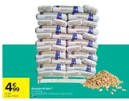 Carrefour Market Granulés de bois offre