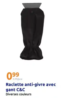 Action Raclette anti-givre avec gant c&c offre