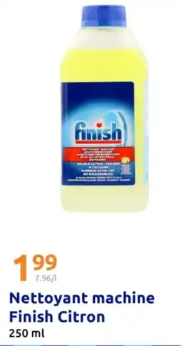 Action Nettoyant machine finish citron offre