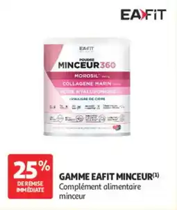 Auchan Gamme eafit minceur offre