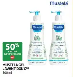 Auchan Mustela gel lavant doux offre