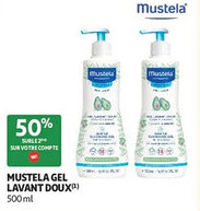 Auchan Mustela gel lavant doux offre
