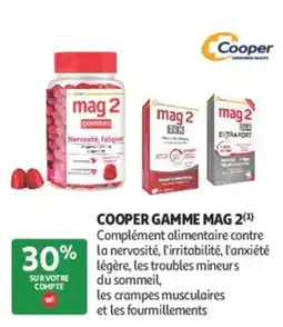 Auchan Cooper gamme mag 2 offre