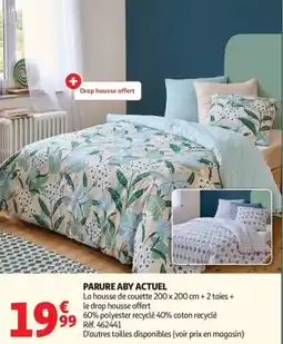 Auchan Parure aby actuel offre