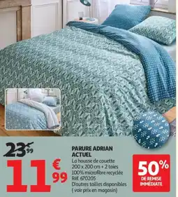 Auchan Parure adrian actuel offre