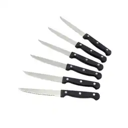Carrefour Market Simpl lot de 6 couteaux à steak offre