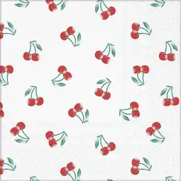 Carrefour Market Carrefour home lot de 20 serviettes décorées offre