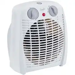 Carrefour Market Simpl radiateur soufflant offre