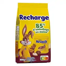 Carrefour Nesquik recharge chocolat en poudre offre