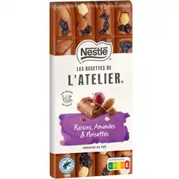 Carrefour Les recettes de l'atelier tablettes de chocolat offre