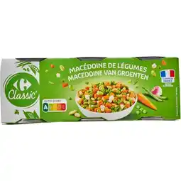 Carrefour Carrefour classic' macédoine de légumes offre