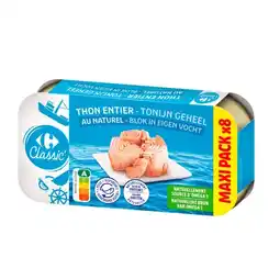 Carrefour Carrefour classic thon entier naturel offre