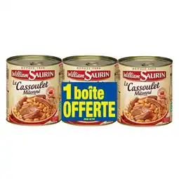 Carrefour William saurin le choucroute garnie offre