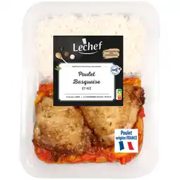 Carrefour Tg lechef poulet basquaise et riz offre