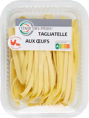 Carrefour Refs.sans marque tagliatelles aux œufs l'italie des pâtes offre