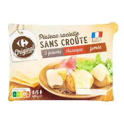 Carrefour Carrefour original plateau raclette sans croûte offre