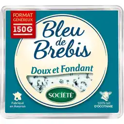 Carrefour Société bleu de brebis format généreux offre