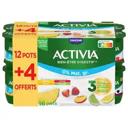 Carrefour Activia yaourts aux fruits offre