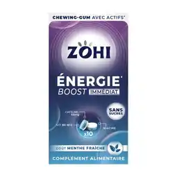 Carrefour Zohi complément alimentaire chewing-gum offre