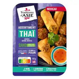 Carrefour Traditions d'asie assortiments offre