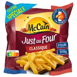 Carrefour Mccain frites just au four surgelées offre spéciale offre
