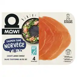 Carrefour Mowi saumon fumé asc offre