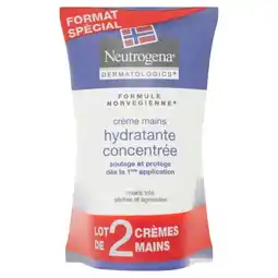 Carrefour Neutrogena duo crème mains offre