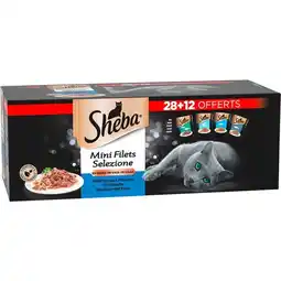 Carrefour Sheba sachets repas pour chats offre