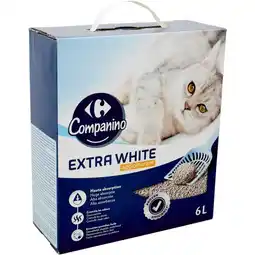 Carrefour Carrefour companino litière agglomérante offre