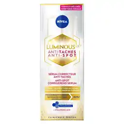 Carrefour Nivea sérum luminous offre