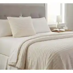 Carrefour Tex basic parure de lit bubble offre