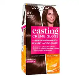 Carrefour L'oréal coloration casting crème gloss offre