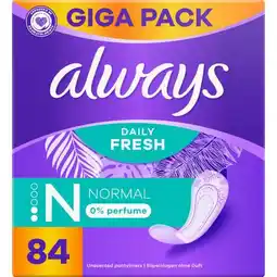 Carrefour Always protections hygiéniques offre