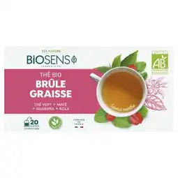 Carrefour Biosens thé bio offre