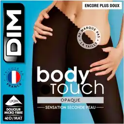 Carrefour Dim collant body touch opaque offre