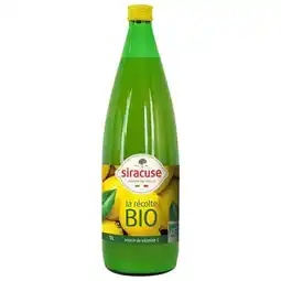 Carrefour Siracuse jus de citron bio offre