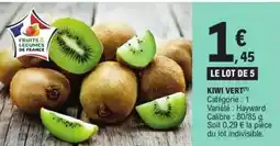 E.Leclerc Hayward - kiwi vert offre