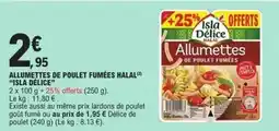 E.Leclerc Allumettes de poulet fumées halal offre