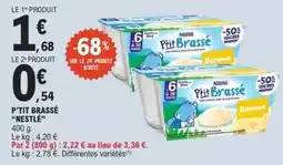 E.Leclerc Nestlé - p'tit brassé offre