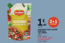 E.Leclerc Del monte - pizzassimo sauce cuisinée pour pizza offre