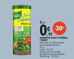E.Leclerc Knorr - aromates secret d'arômes offre