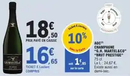 E.Leclerc E.leclerc - aoc champagne offre