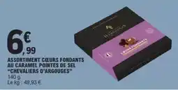 E.Leclerc Assortiment cœurs fondants au caramel pointes de sel offre