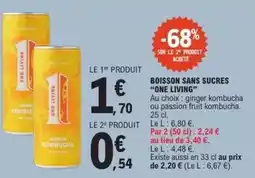 E.Leclerc L'oréal - boisson sans sucres offre
