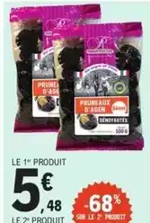 E.Leclerc Pruneaux d'agen offre