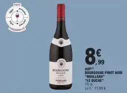E.Leclerc Moillard - aop bourgogne pinot noir moillard offre