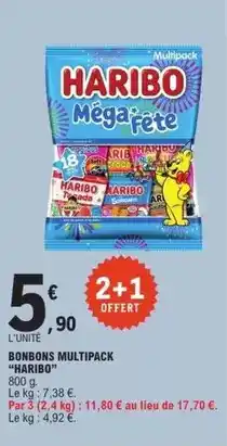 E.Leclerc Haribo - bonbons multipack offre